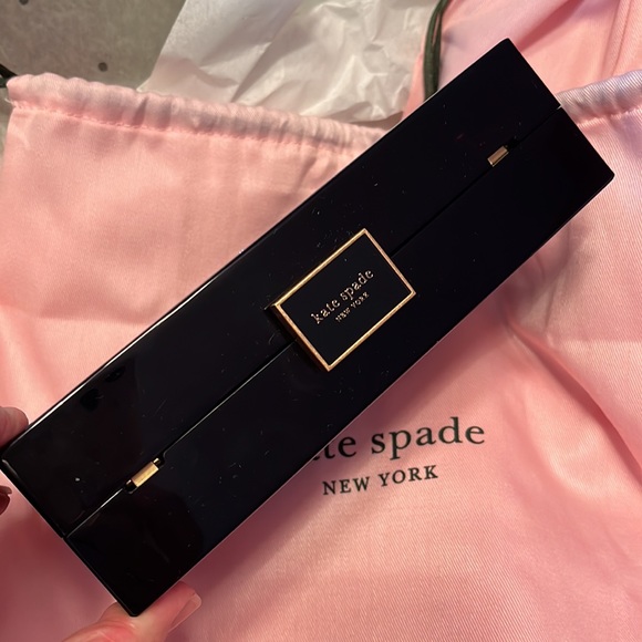 NWT! kate spade Sweet Treats Jeweled Resin Clutch - Picture 12 of 14
